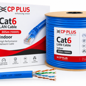 CP PLUS CAT6 LAN Cable 305M