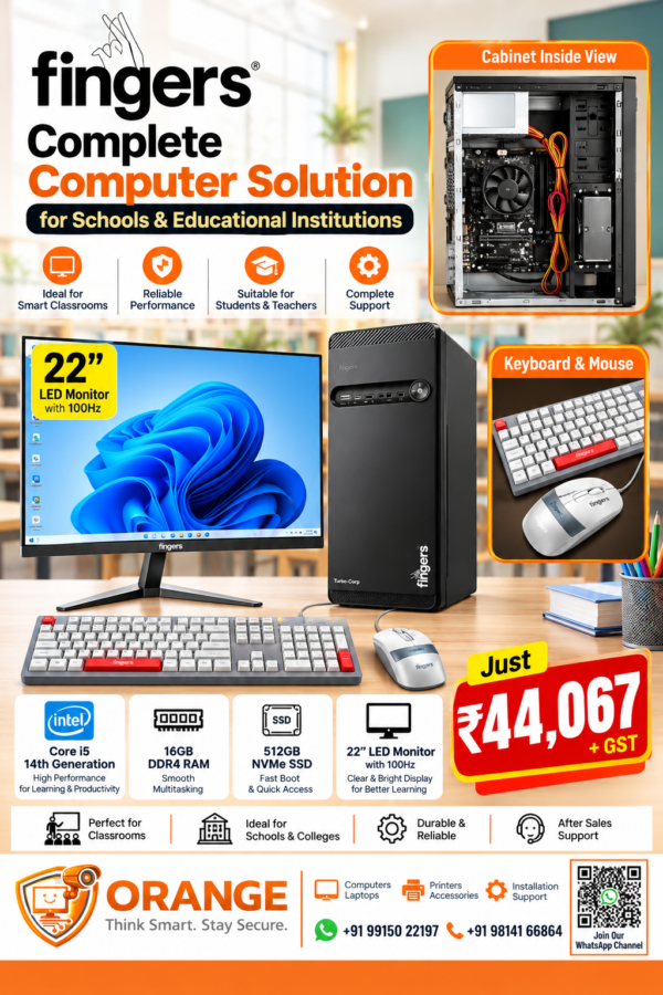 Fingers Complete Computer Solution for Schools